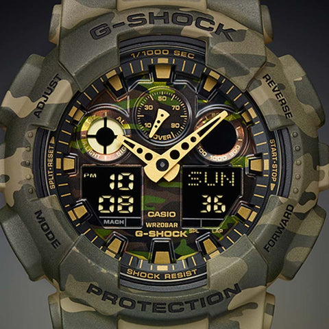 g shock camouflage watch