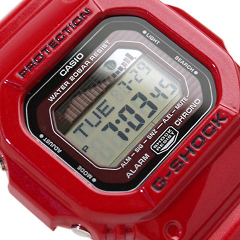 Casio G Shock Red G Lide Series Sport Watch Glx 5600 4d Watchain