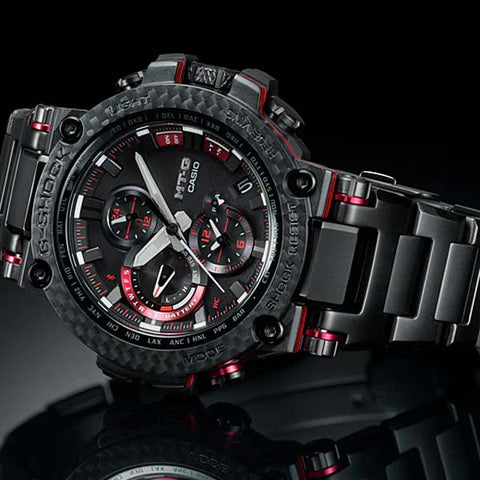 Casio G Shock Mt G Carbon Bluetooth Solar Watch Mtg B1000xbd 1 Watchain