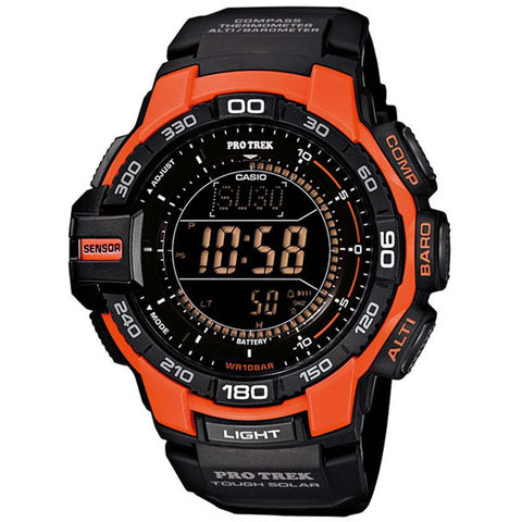 casio protrek orange