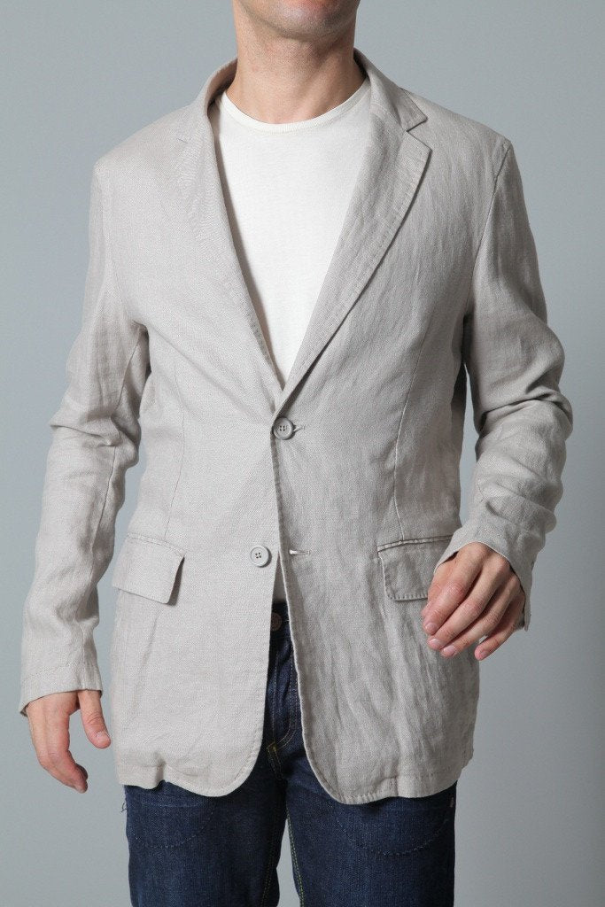 armani linen jacket