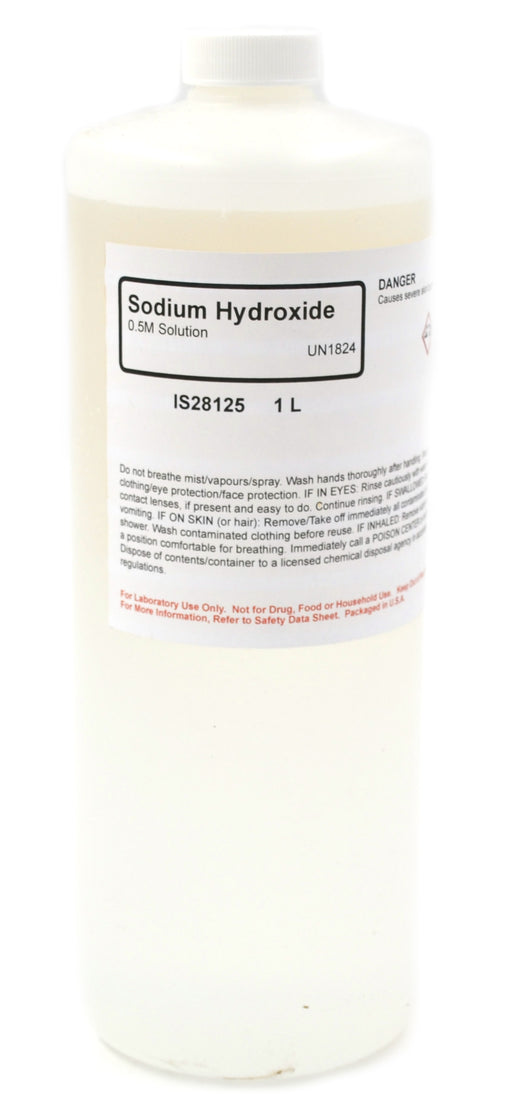 Sodium Hydroxide Solution, 1.0M, 1L - The Curated Chemical Collection by  Innovating Science - Made in The USA