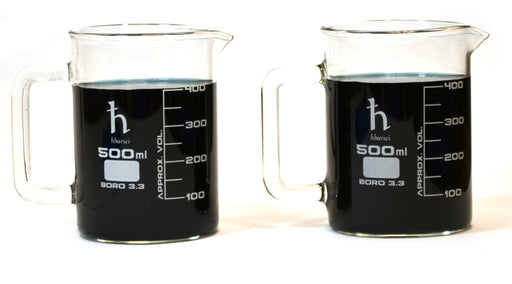 Premium Beaker Mug, Tall Form, Spout - Heavy Duty Borosilicate Glass —  hBARSCI