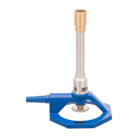 Premium Bunsen Burner, LPG - Flame Stabilizer, Needle Valve Gas Flow  Control - Suitable for use with LPG/Butane Gas - Eisco Labs