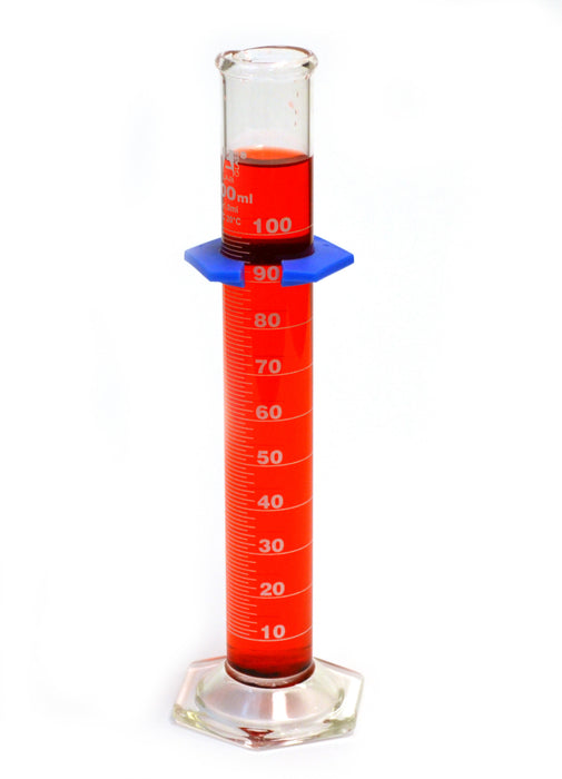 100ml Graduated Cylinder Eisco Labs Borosilicate Glass Hexagonal Bas — Hbarsci 0892