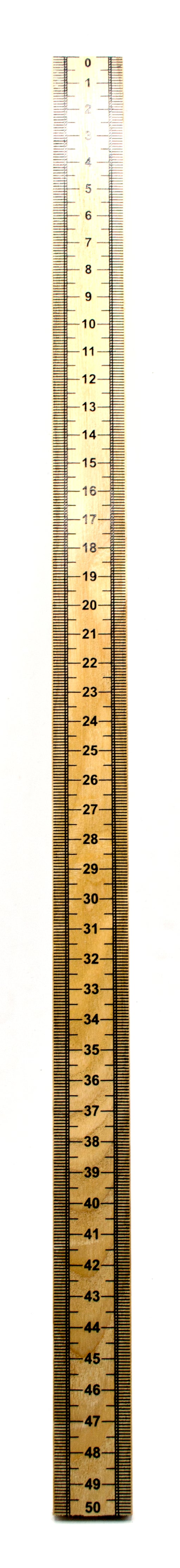 Meter Stick - Double-Sided Hardwood Metric Meter Stick with Horizontal —  Eisco Labs