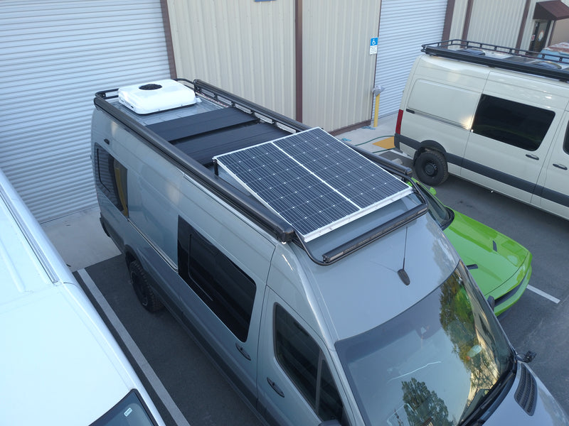 Mercedes Sprinter Adjustable Roof Rack By Freedomvango