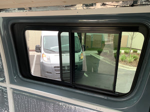 AM Auto Driver Side Forward Screened Half-Slider Window Sprinter Van 2007-2020