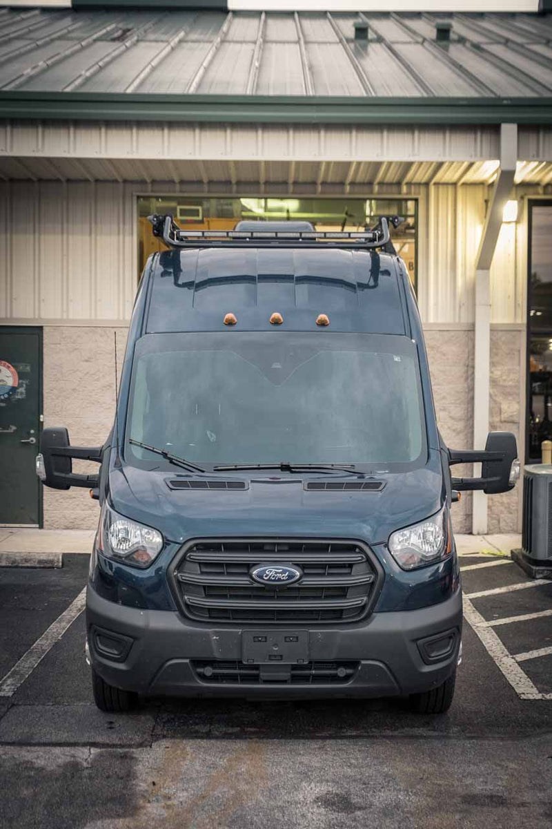 Ford Transit Adjustable Roof Rack by FreedomVanGo