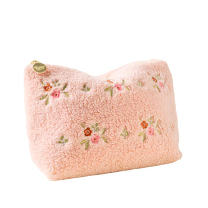 Dainty Floral Teddy Pouch in Pink - Pickering Boxwood