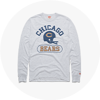 Men's Homage Justin Fields Navy Chicago Bears NFL Blitz Player Tri-Blend T-Shirt Size: Large