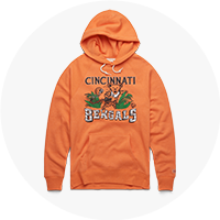 Homage Peanuts X Bengals Joe Cool Burrow White Merch