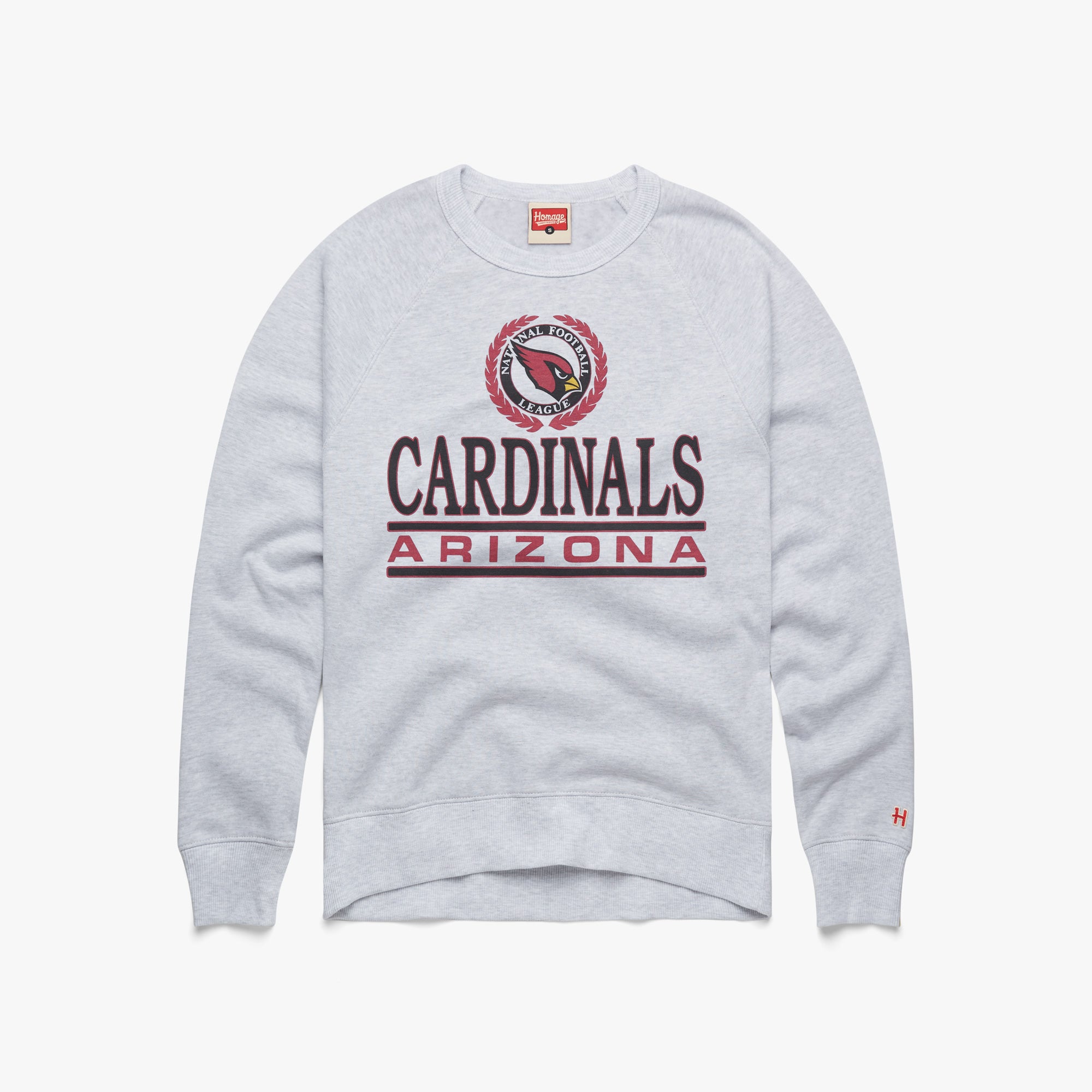 ShopCrystalRags Arizona / Phoenix Cardinals, NFL One of A Kind Vintage Sweatshirt with Crystal Star Design