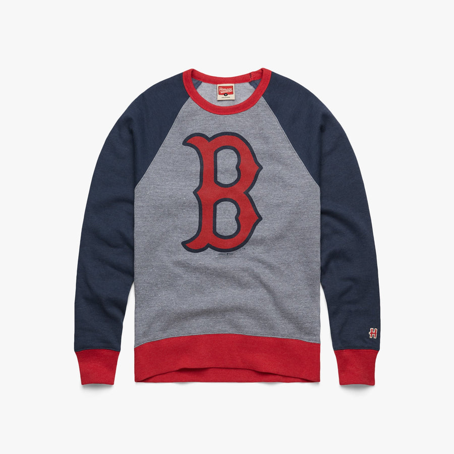 red sox crew neck sweatshirt