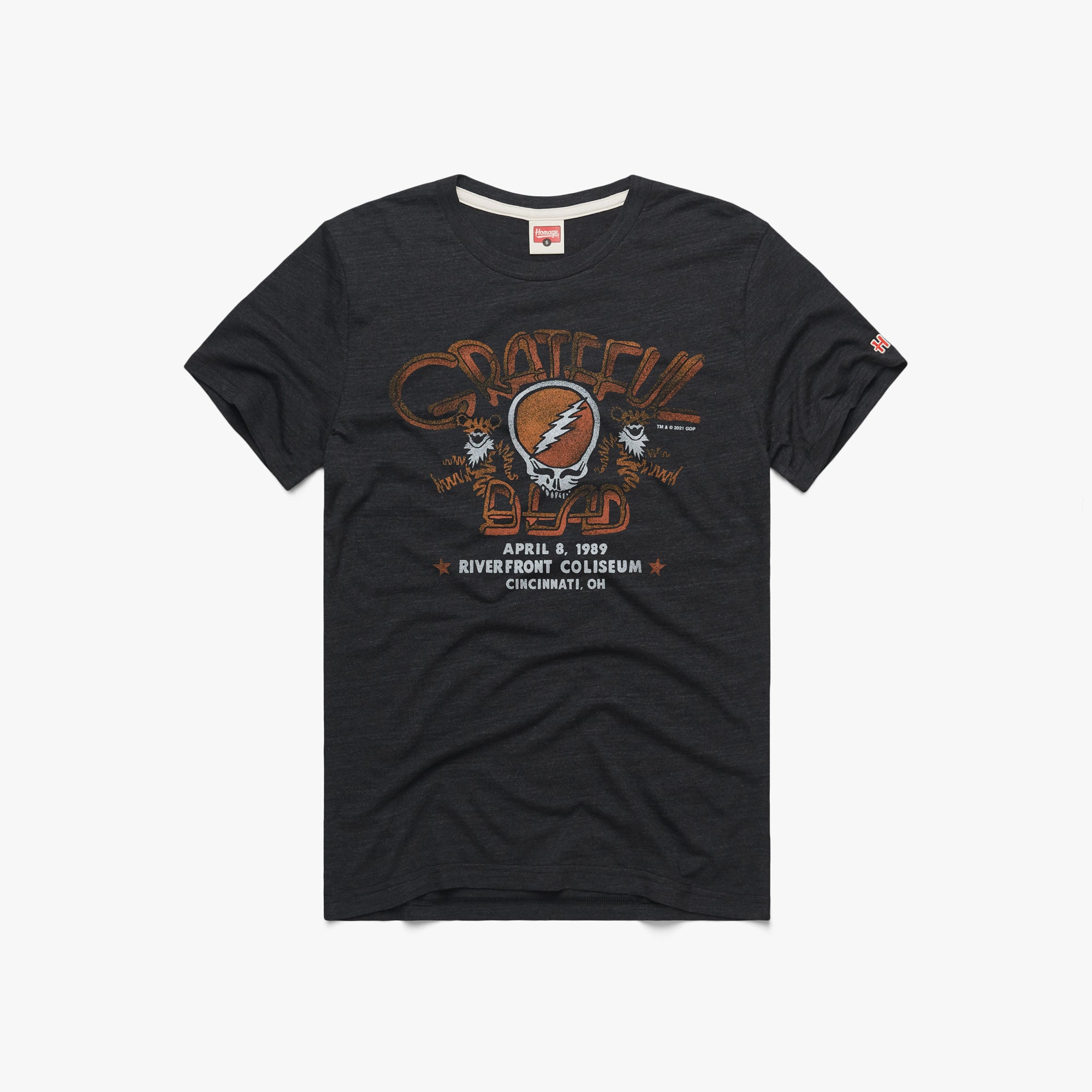 COOLDESIGNITEM Grateful Dead Riverfront Coliseum T-Shirt
