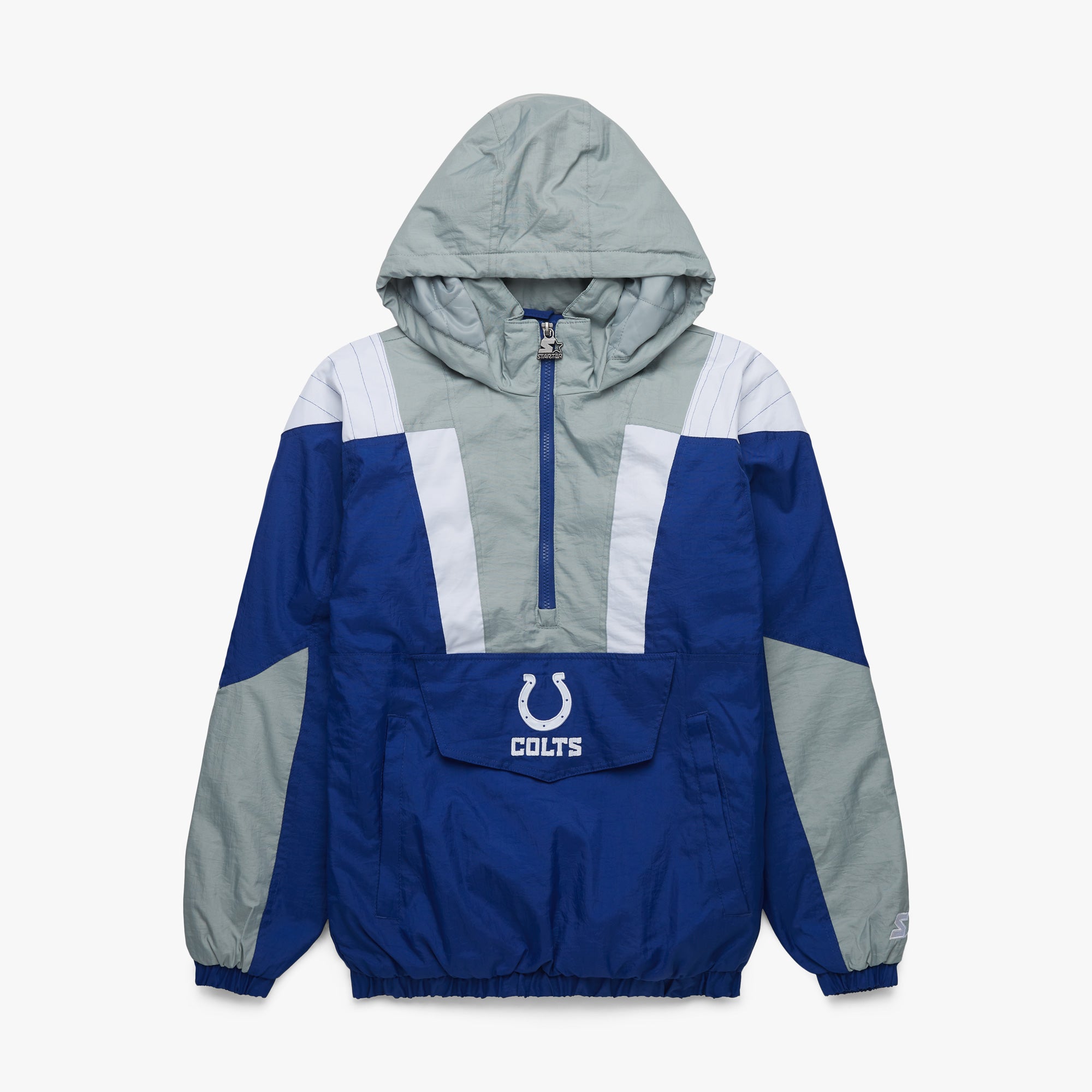 colts pullover windbreaker