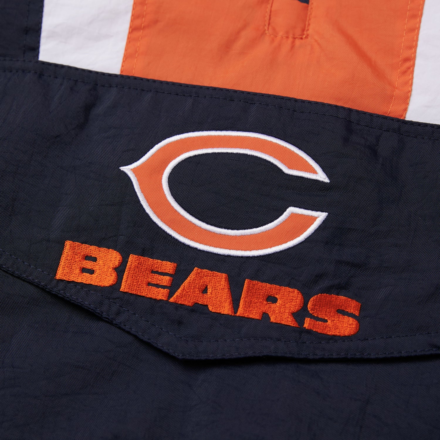 HOMAGE X Starter Bears Pullover Jacket | Retro Chicago Bears Jacket