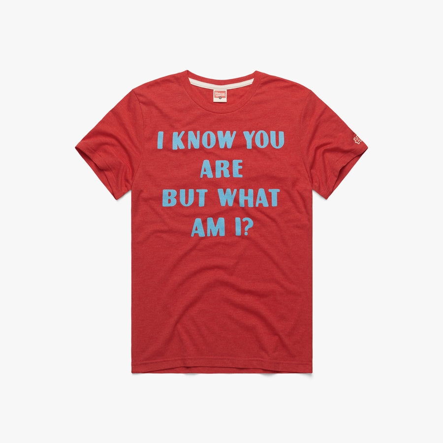 I Know You Are But What Am I Retro Pee Wee T Shirt Homage