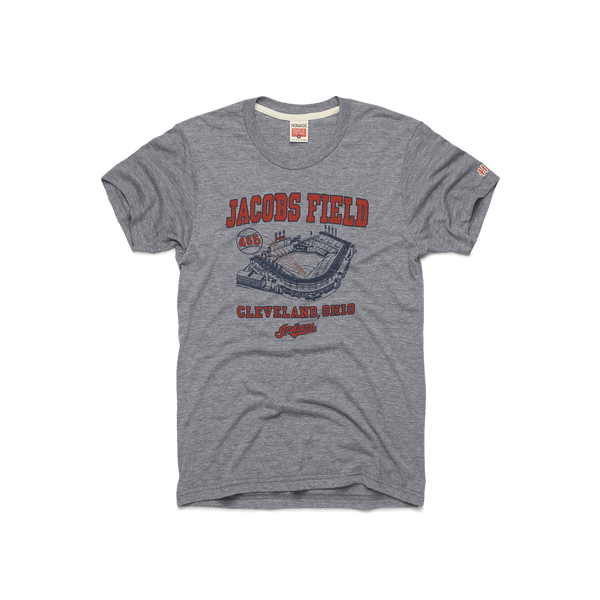 Jacobs Field Cleveland Indians Retro Baseball Stadium MLB T-Shirt – HOMAGE