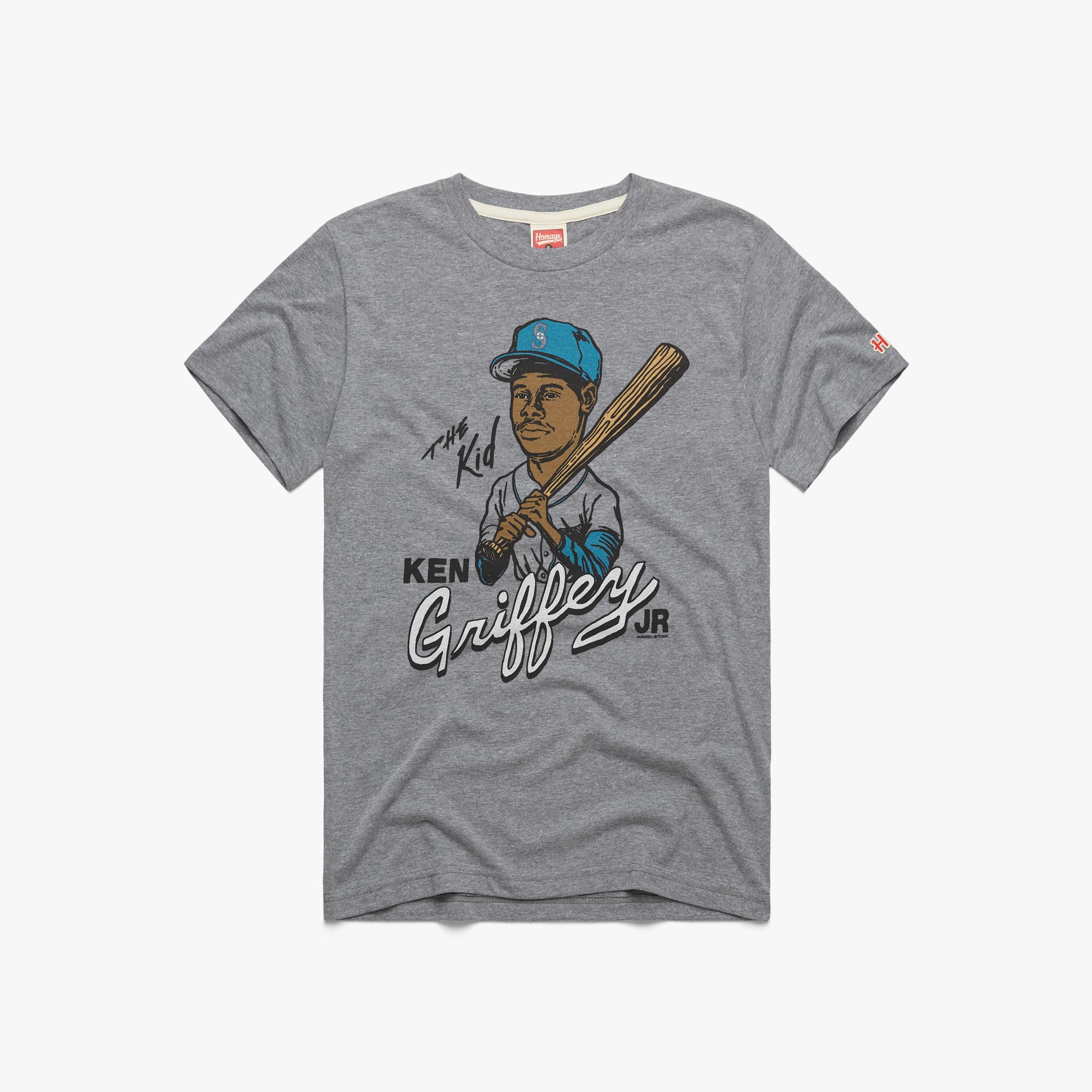 Mariners Ken Griffey Jr The Kid Retro Ken Griffey Jr T Shirt Homage