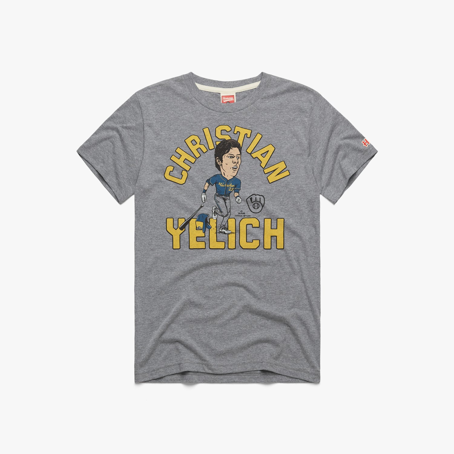 MLB Jam Milwaukee Brewers Christian Yelich Lorenzo Cain Shirt - Limotees