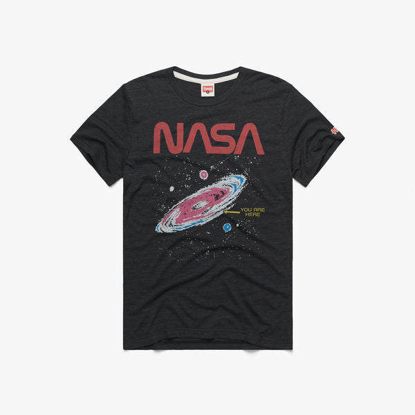 NASA You Are Here | Men's Retro NASA T-Shirt – HOMAGE