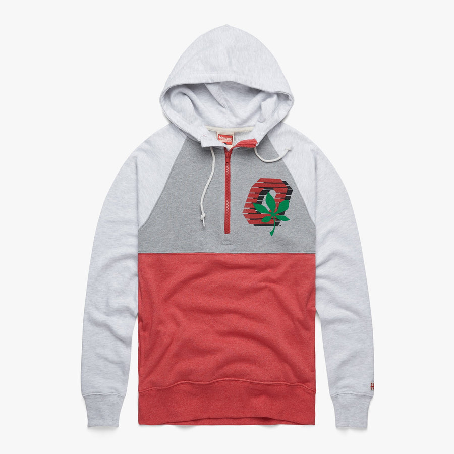 ohio state zipper hoodie