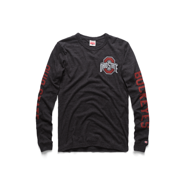 Buckeye Nation Flag Long Sleeve Tee Ohio State T-Shirt – HOMAGE