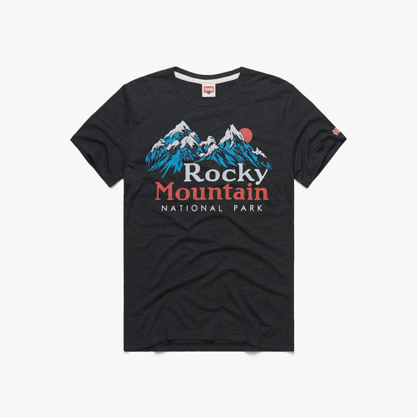 Rocky Mountain National Park | Retro Rocky Mountains T-Shirt – HOMAGE