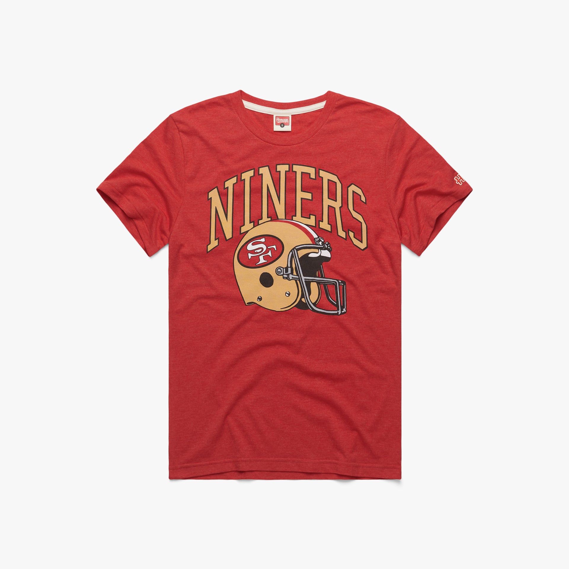 San Francisco 49ers Helmet Retro | Vintage San Francisco 49ers T-Shirt ...