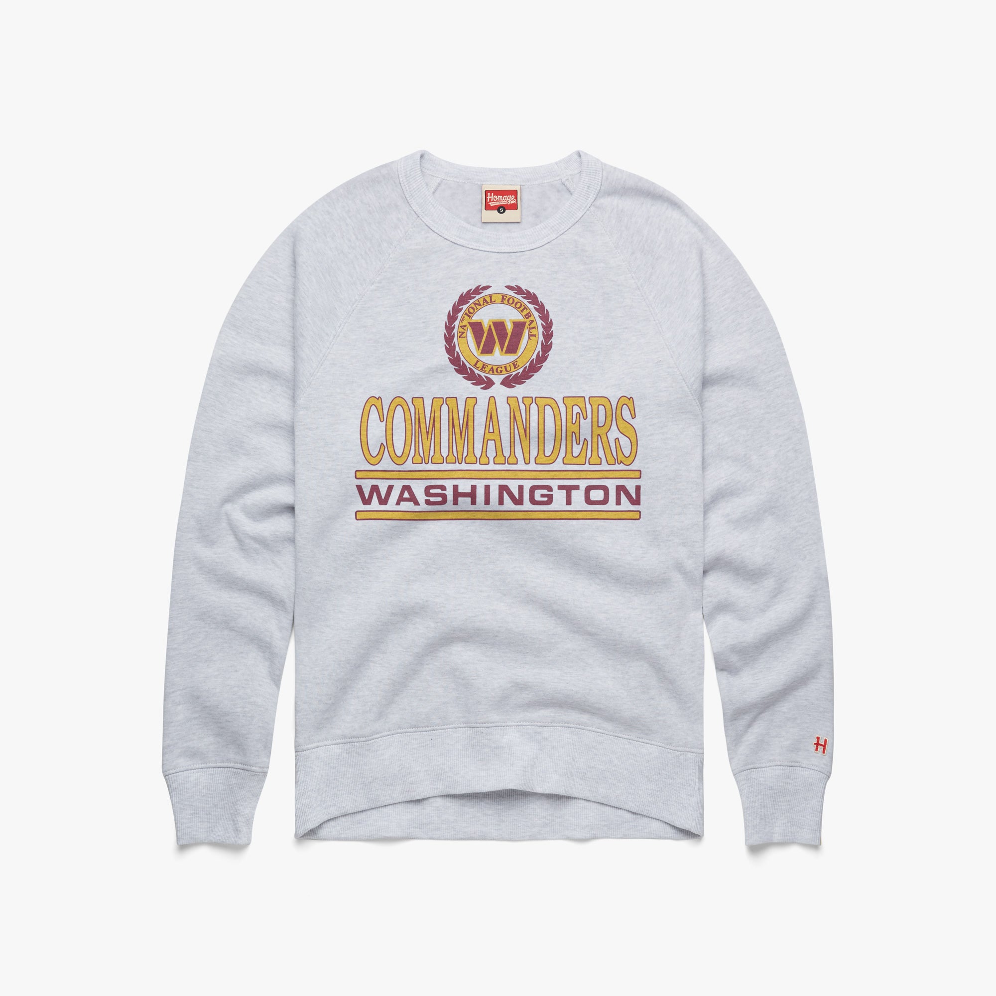 Washington Commanders Crest Crewneck | Retro Commanders Sweatshirt – HOMAGE