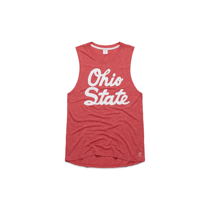 Women S Osu 1942 Muscle Tank Retro Ohio State Buckeyes Tank Top Homage