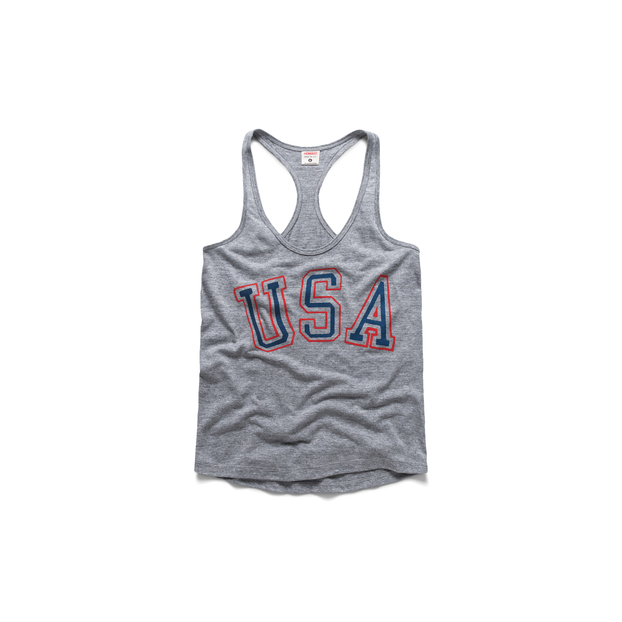 Vintage Women's USA Racerback Tank Top | Women's USA Tank Tops – HOMAGE