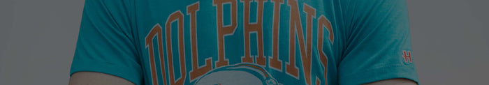 Miami Dolphins Laces Out Dan T-Shirt from Homage. | Officially Licensed Vintage NFL Apparel from Homage Pro Shop.