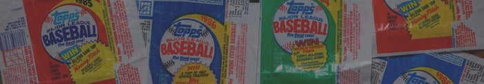 Topps Baseball Cards Banner