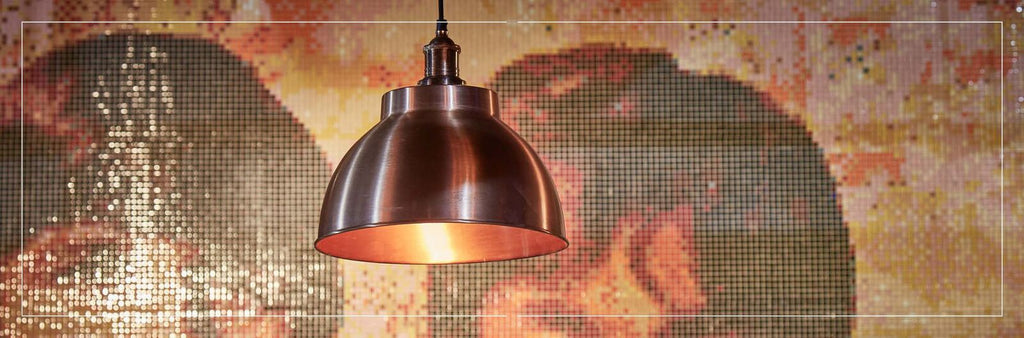 An example of our retro, industrial lights