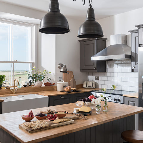 A modern country kitchen