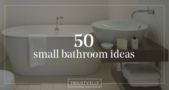 50 Small Bathroom Ideas That Increase Space Perception