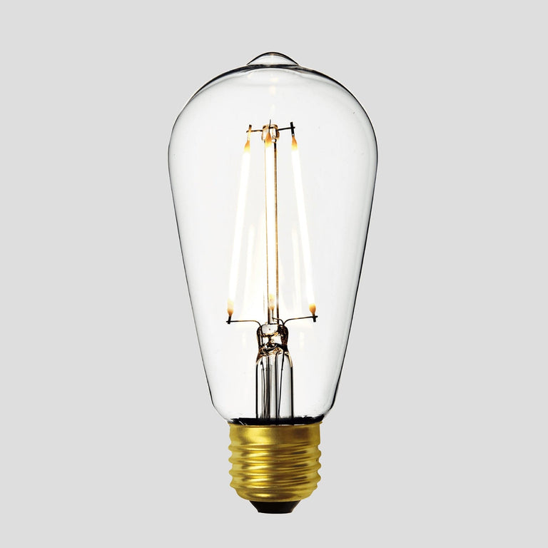 Vintage LED Edison Bulb | 7W E27 ST64 Old Lamp Industville