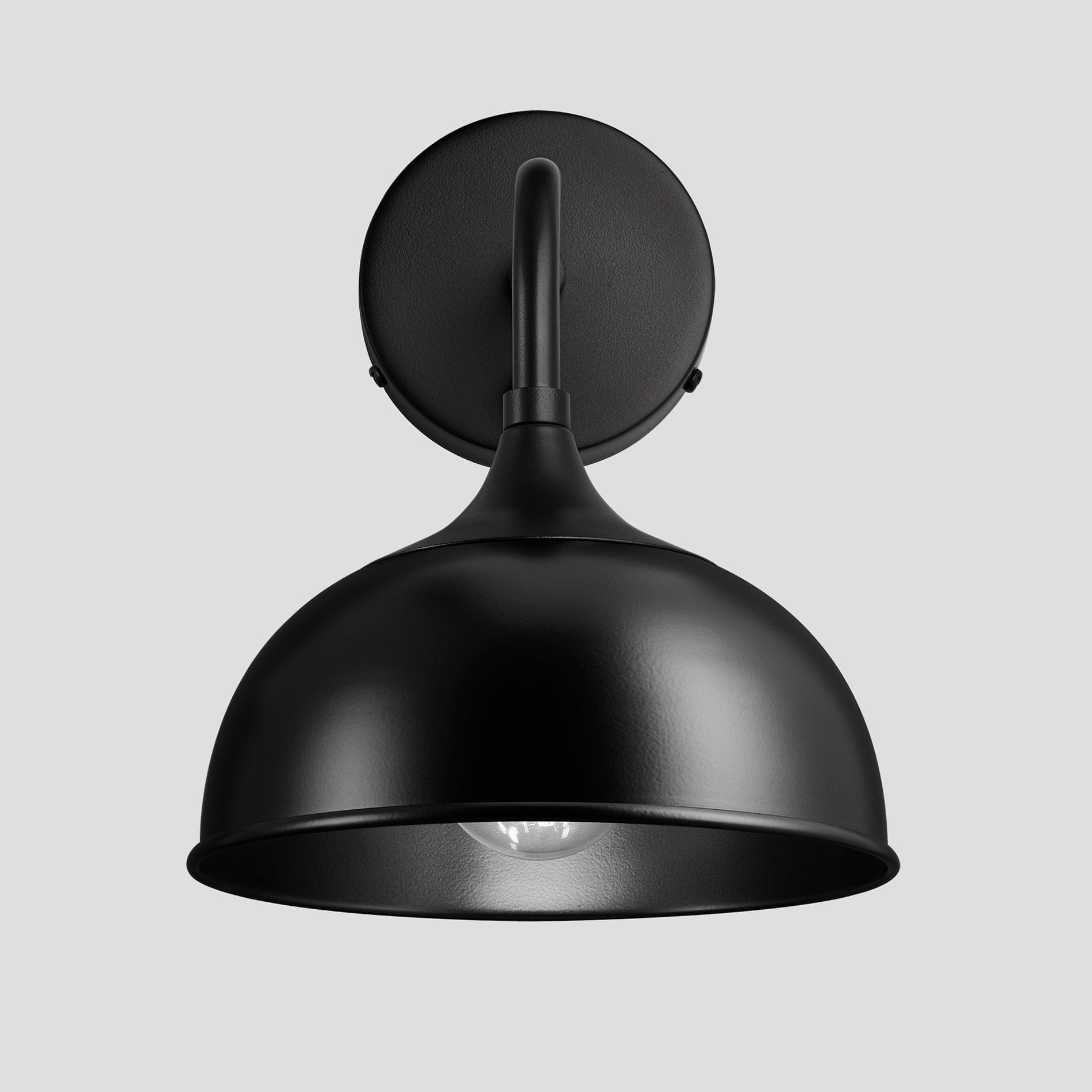 Cheltenham Wall Light with Black Shade