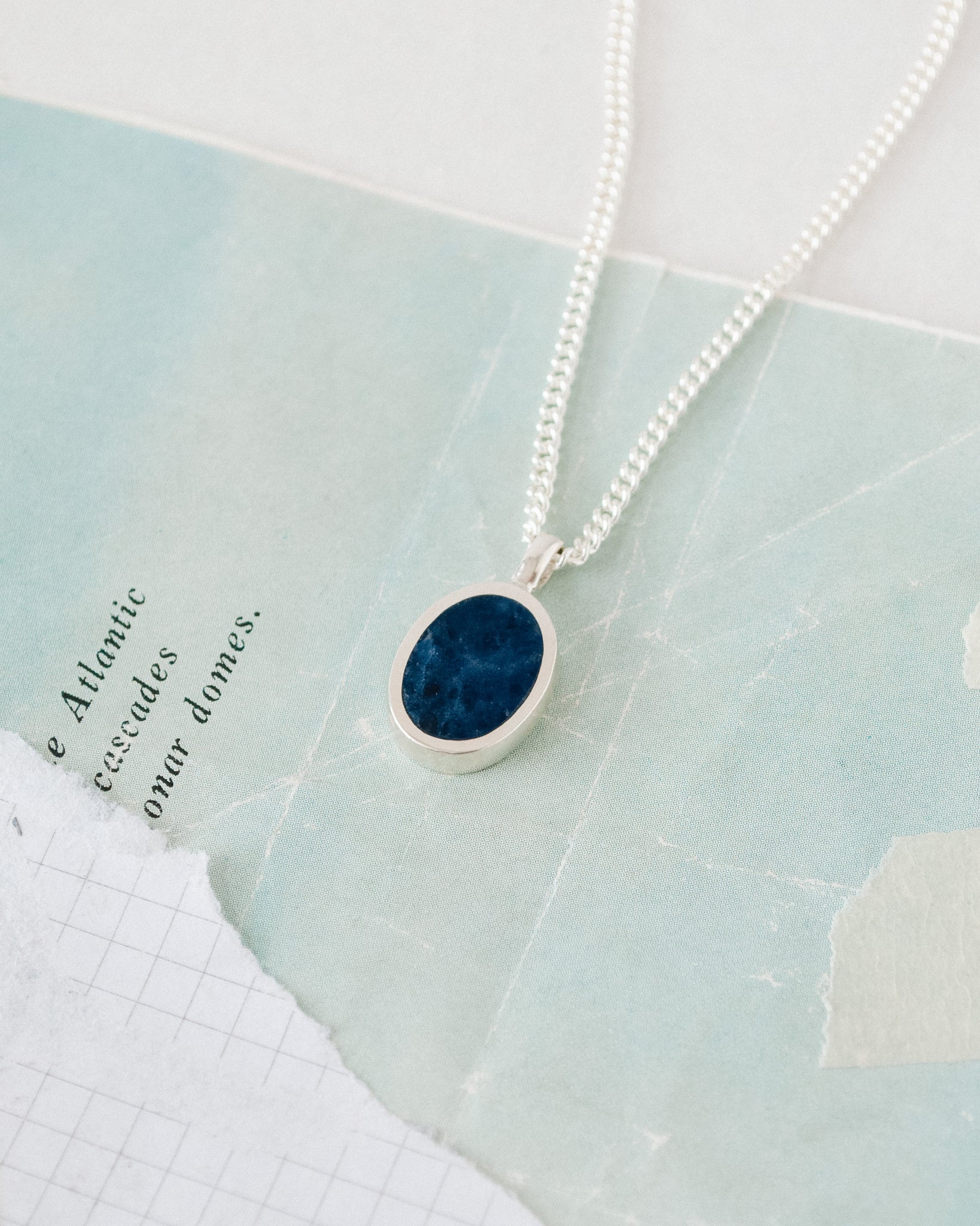LAMPSTAND NECKLACE | SODALITE