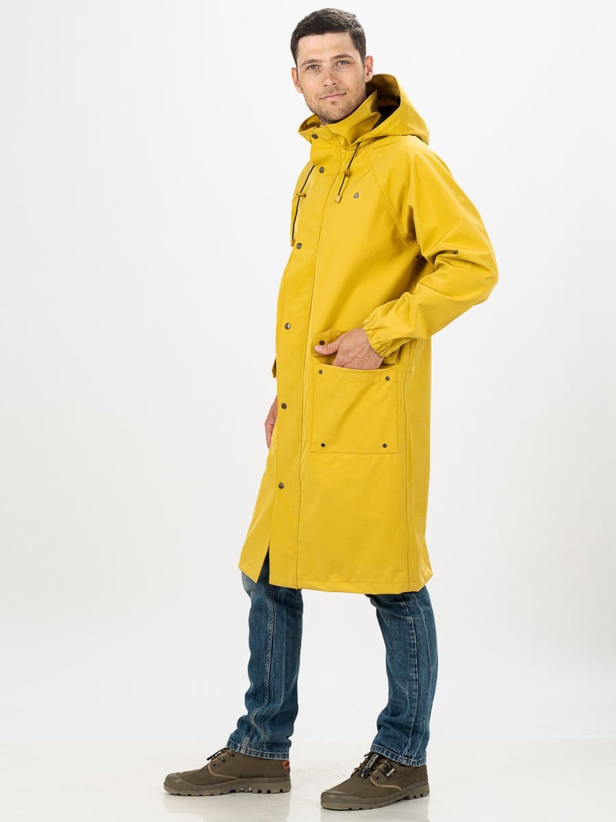 Waterproof Raincoat “Norway” | Yellow | GRIZZLYMANSHOP.COM