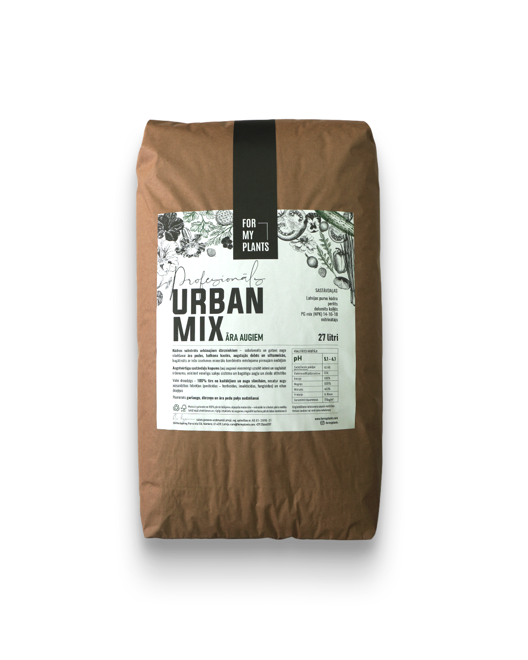 Urban Mix (27 liters) outdoor plants - FOR MY PLANTS product image