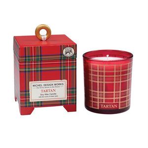 Tartan Soy Wax Candle available at Bench Home