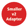 Smaller v2 Adapter Badge