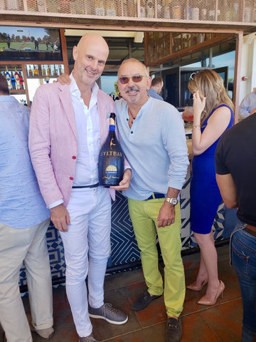 Carlos Suarez CEO and Founder at Venice Fort Lauderdale’s Magazine with Claus Blohm Founder of SY=