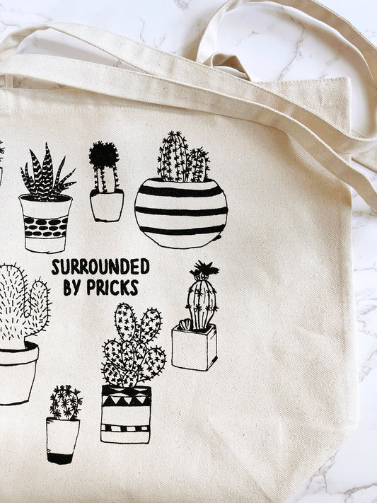 Not a Plastic Bag Farmer's Market Tote – The Coin Laundry Print Shop