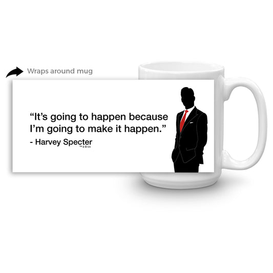 BeeGeeTees You Just Got Lit Up by Louis Funny Suits Inspired Mug 15 oz