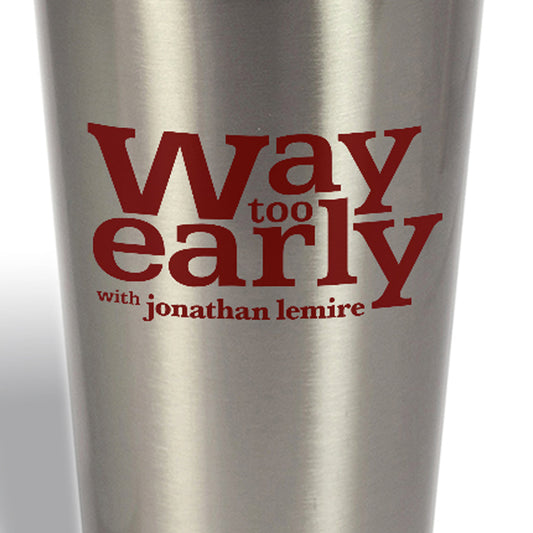 Morning Joe LOGO 16 oz Stainless Steel Thermal Travel Mug – NBC Store