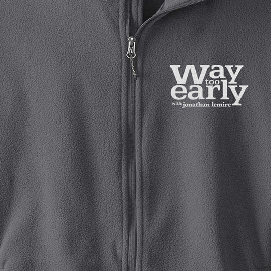 Way Too Early With Jonathan Lemire Logo 16 oz Stainless Steel